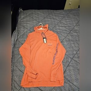 Vineyard vines hooded shirt
